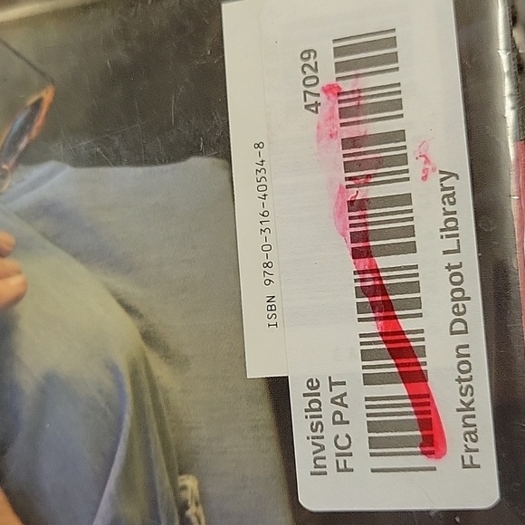 Invisible by James Patterson & David Ellis Hardcover - Picture 4 of 4